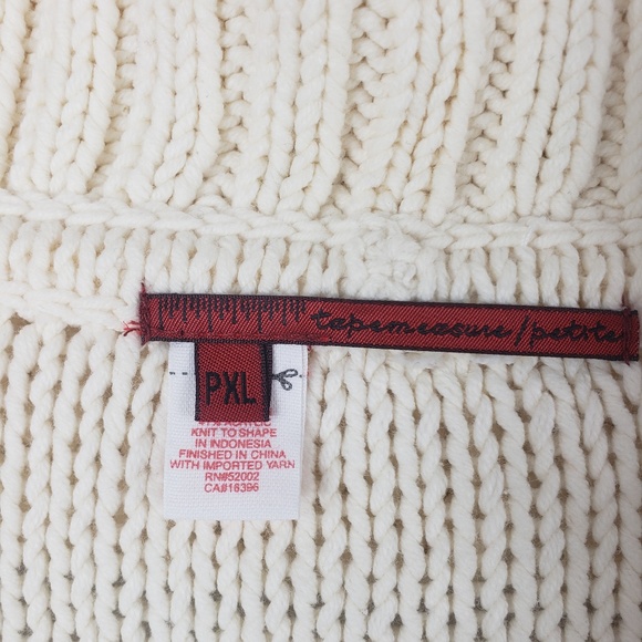 TapeMeasure Chunky Cozy Cable Knit Cardigan XLP - Picture 4 of 7